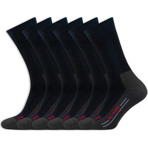 Stevige wandelsokken | Merk: Stapp Active All-Round | Kleur: Zwart | Maat: 35 t/m 46 | 6 Paar