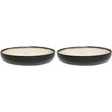Dé tableware by Ann Demeulemeester - Diep Bord - Ø18,5 cm - Set van 2 - Multicolor