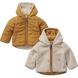 Noppies - Ordway - Winterjas - Geel - Reversible Baby