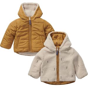 Noppies - Ordway - Winterjas - Geel - Reversible Baby
