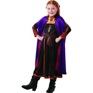 Klassiek Anna Frozen 2™ kostuum voor meisjes - Verkleedkleding - 3/4 jaar