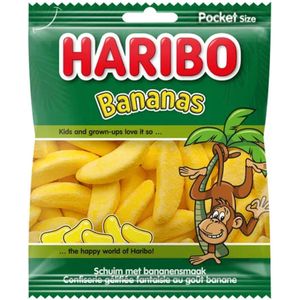 Haribo bananas Uitdeeldoos