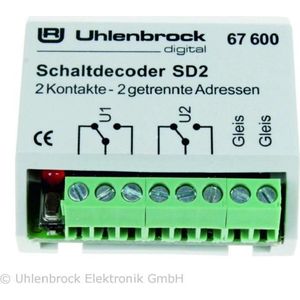 Uhlenbrock - Sd2 Schakeldecoder (Uh67600) - modelbouwsets, hobbybouwspeelgoed voor kinderen, modelverf en accessoires