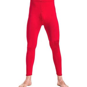 Warm Fleece Gevoerd Thermische Leggings voor Mannen - Plus Size Ondergoed
