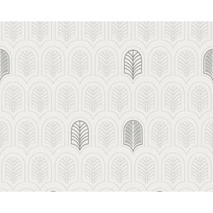 ART DECO BEHANG | Grafisch - wit grijs antraciet - A.S. Création New Life