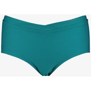 Osaga hipster bikinibroekje met overslag petrol - - Maat M