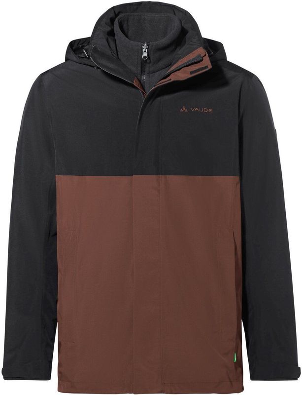 VAUDE - Rosemoor 3in1 - Hardshell Jas - Waterdicht - Heren - Met Capuchon