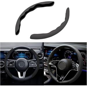 Comfortabele gesegmenteerde stuurhoes voor auto - antislip - zwart - universeel - vrachtwagens .