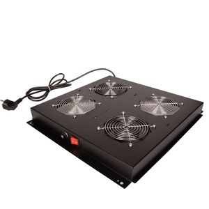 Roline - 19-inch Dakventilator - Zwart - Accessoire voor Serverkasten