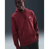 Nike - Club - Pullover Fleece Hoodie - Rood - Heren