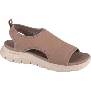 Skechers Flex Appeal 4.0 Moon Lines sandalen - Beige - Maat 37