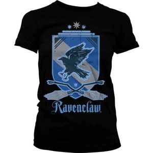 Harry Potter Dames Tshirt -S- Ravenclaw Zwart