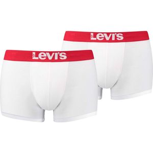Set van 2 Levis Heren Solid Basic Trunk Boxershorts Onderbroek Broekondergoed