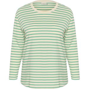 Kaffe Curve KCwinni LS T-Shirt Dames T-shirt - Maat L