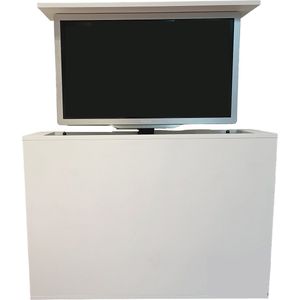 GN TV lift met MDF houten meubel 114x80x30 kast wit gegrond voor 32 t/m 43 inch TV