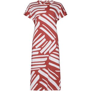 Dames Nachthemd Pastunette Premium - Geometric - Katoen/Modal - Maat 42