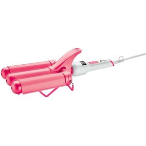 SILVERCREST® PERSONAL CARE Krultang - Vermogen: 145/155 W - Temperatuur: 100/200 ºC - 11 Temperatuurstanden - Automatische uitschakeling na ca. 30 minuten - 360° kabelgewricht met ophangoog - LED temperatuurweergave - Inclusief handschoen