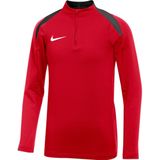 Strike - Sportshirt - Zwart - Ademend - Halflange Ritssluiting