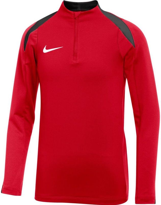 Strike - Sportshirt - Zwart - Ademend - Halflange Ritssluiting