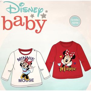 Disney Baby Minnie Mouse T-shirt - 2 stuks - Maat 74/80