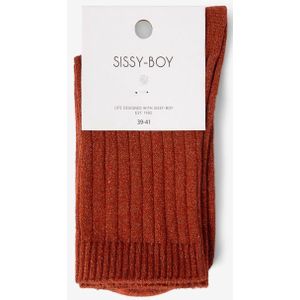 Sissy-Boy - Rode rib sokken