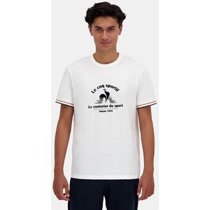 Le Coq Sportif - Heritage N°2 - T-shirt - Crème - Korte Mouw