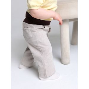 RobyKris Baby Broek - Katoen - Beige - Maat 68-74