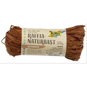 Raffia Folia 50gr. reebruin -