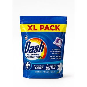 Dash - Platinum 4in1 Pods - Wasmiddelcapsules - Zeebries - 44 stuks