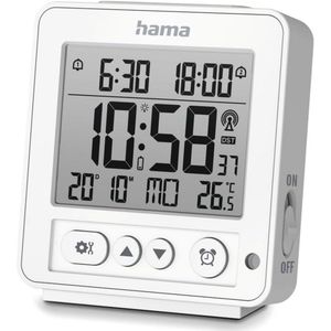 Digitale radiografische wekker met helder display en alarmfunctie