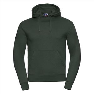 Russell Hoodie Donkergroen Capuchon Regular Fit - XXL