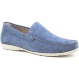SIOUX - Giumelo - Instappers - Blauw - Glad Leer