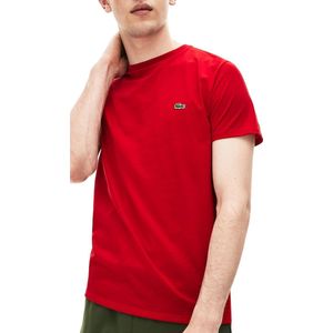 Lacoste Heren T-shirt - Red - Maat L