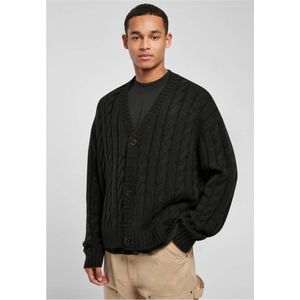 Urban Classics - Boxy Cardigan - 3XL - Zwart