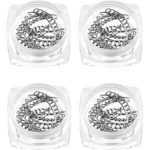 TRANKIELO® – Ingegroeide Teennagel Correctie Set – 48 Stuks – Pedicure Recover Nagelverzorging – Duurzaam Roestvrij Staal – 6 Maten