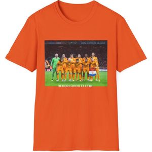 EK MERCH - Nederlands Elftal 2024 - MAAT M (Maat S-2XL beschikbaar) - EK Voetbal 2024 - T shirts - Unisex T-shirt - Oranje shirts - Support Nederland met dit Voetbal shirt