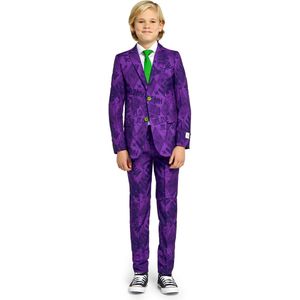 OppoSuits Tiener The Joker™ - Jongens Pak - Joker Kostuum Halloween En Carnaval - Paars - Maat: EU 134/140 - 10 Jaar