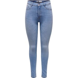 Jacqueline de Yong Jeans Jdyvega High Push-up Sk Lb Dnm Noos 15267547 Light Blue Demin Dames Maat - W26 X L30