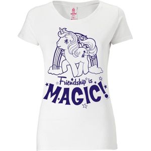 Logoshirt Vrouwen T-shirt My Little Pony - Friendship Is Magic - Shirt met ronde hals van Logoshirt - offwhite