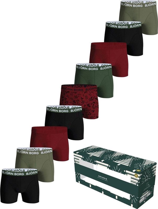 Björn Borg Cotton Stretch Brief Boxershorts Heren (9-pack) - Maat S