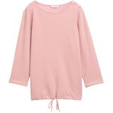 TOM TAILOR - Shirt - Roze - Katoen - Driekwart Mouw