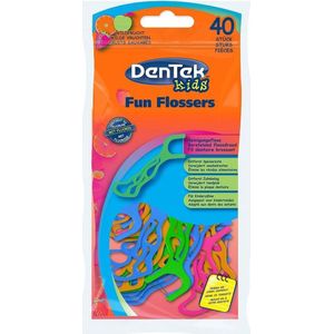 Dentek Kids Fun Flossers - 40 Stuks
