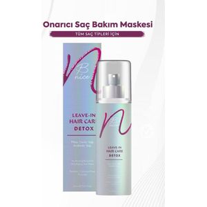 B-NICE Herstellend Haar Detox en Leave-In Haarverzorgingsmasker met Pecannoot-olie en Avocado-olie 150 ml