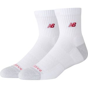 New Balance ACTIVE QUARTER SOCK 3 PACK Unisex Sportsokken - WHITE