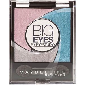 Maybelline Eye Studio Big Eyes 03 Luminous Turquoise oogschaduw Mat, Shimmer