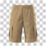 TIMBERLAND - Rechte Cargo Short - Licht Camel - Katoen