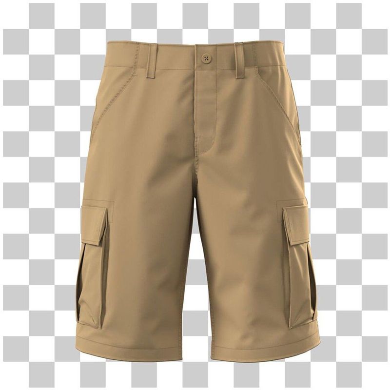 TIMBERLAND - Rechte Cargo Short - Licht Camel - Katoen