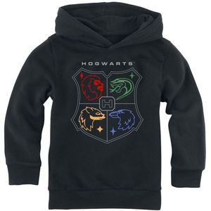 Harry Potter Hogwarts Jongens & meisjes Trui met capuchon - zwart - 98