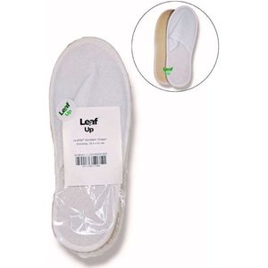 LeafUp® Gesloten Wegwerp Slipper - Hotel Slippers - Sauna - Wellness - Dichte Neus - Maat 36-42 - Wit - per paar (B2)