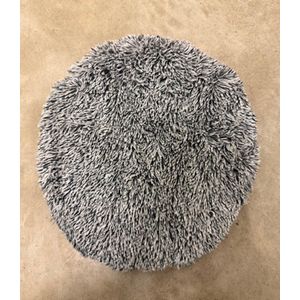 Inware warmtekussen rond 26 cm - magnetronkussen rond - donkergroen wit